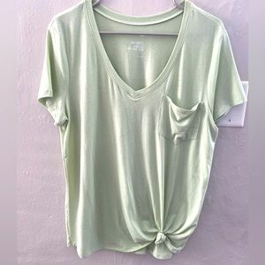 So mint green comfort tee